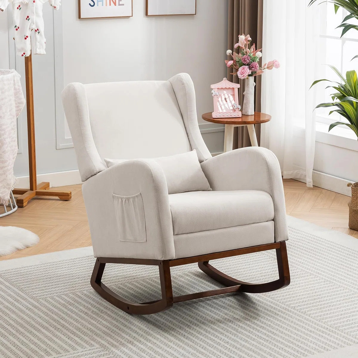 Rubberwood Nursery Rocking Chair | Wayfair North America