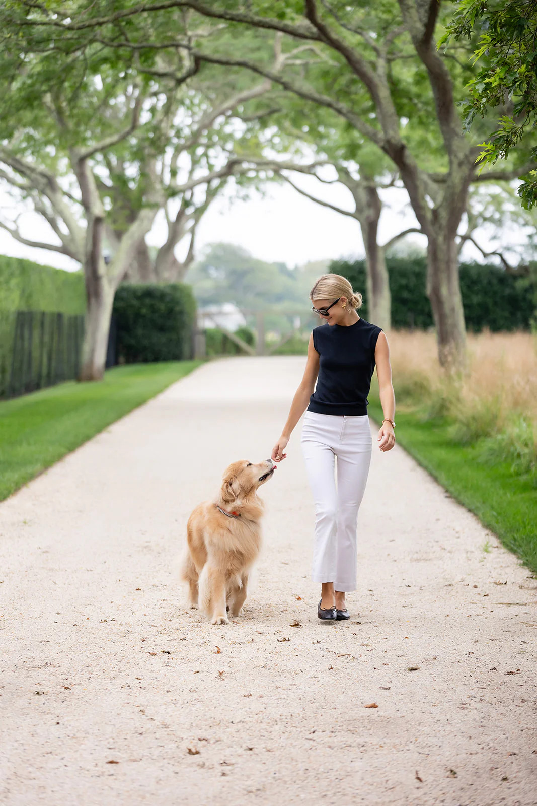 Bell Pant Twill - Egret | Julia Amory