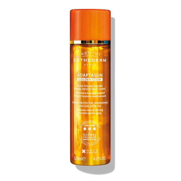 Institut Esthederm Adaptasun Golden Glow Hydra Protective Shimmering Suncare Body Oil | Space NK | Space NK - UK