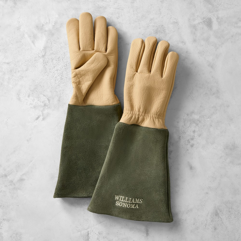Williams Sonoma Green Garden Gloves | Williams-Sonoma