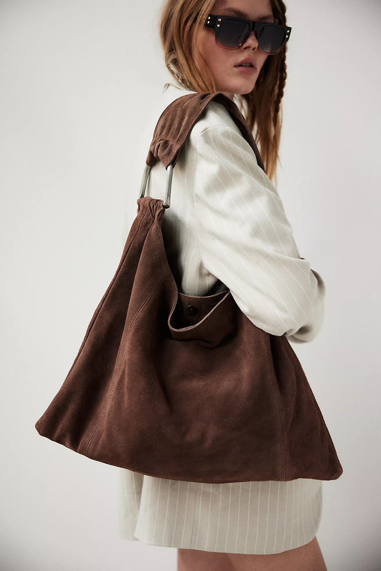 Bobbi Slouch Suede Tote | Free People (Global - UK&FR Excluded)