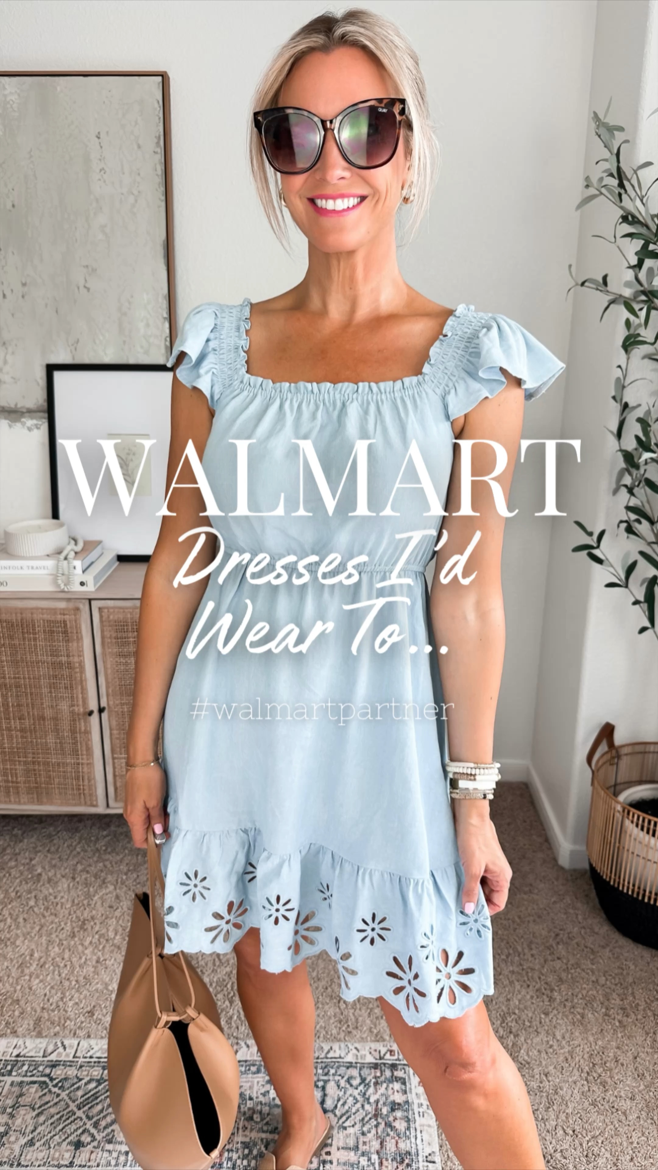 #WalmartPartner 
All dresses size small. Green eyelet size xs
#WalmartPartner @WalmartFashion #WalmartFashion

#LTKStyleTip #LTKFindsUnder50