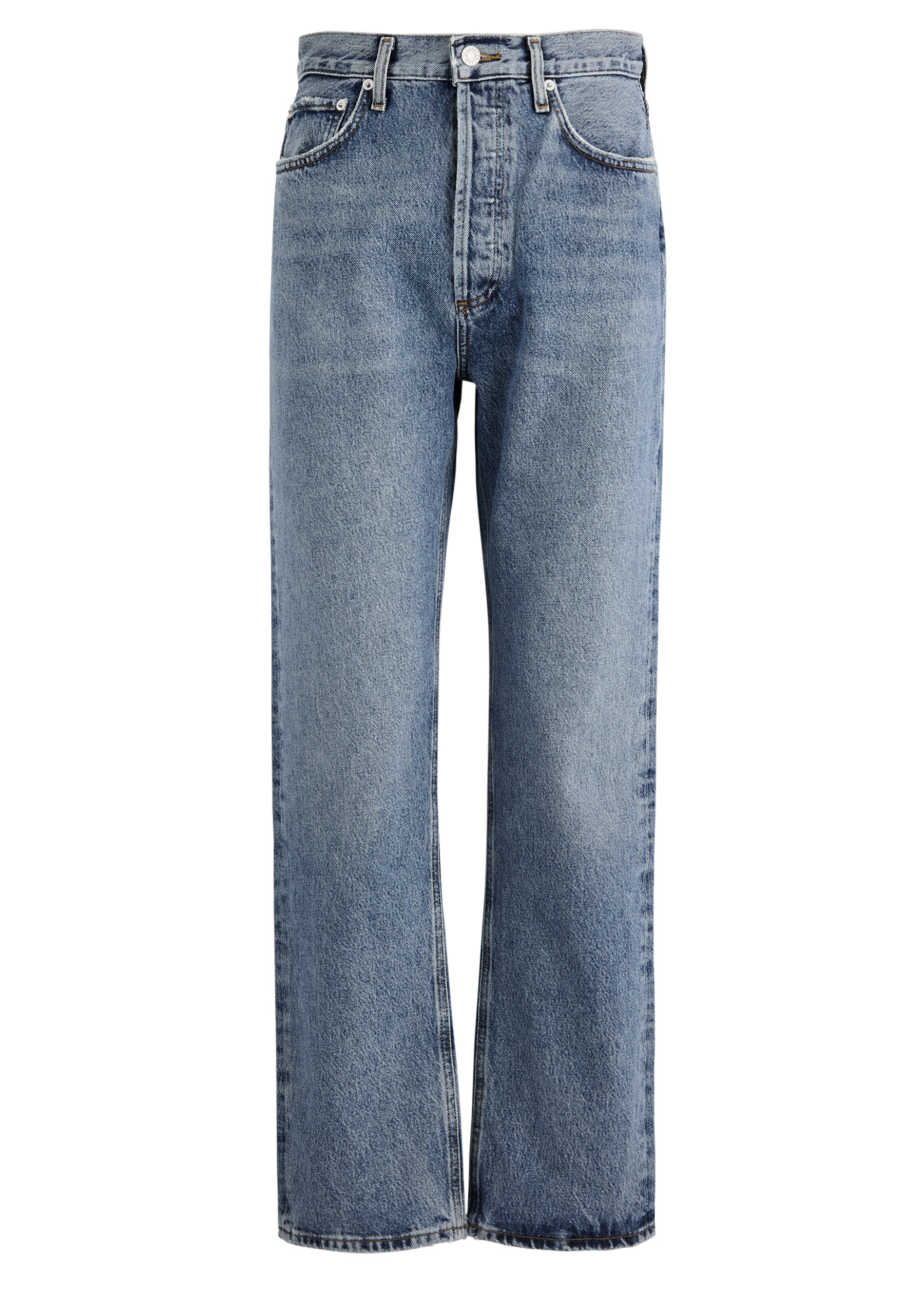 90s Pinch Waist straight-leg jeans | Harvey Nichols