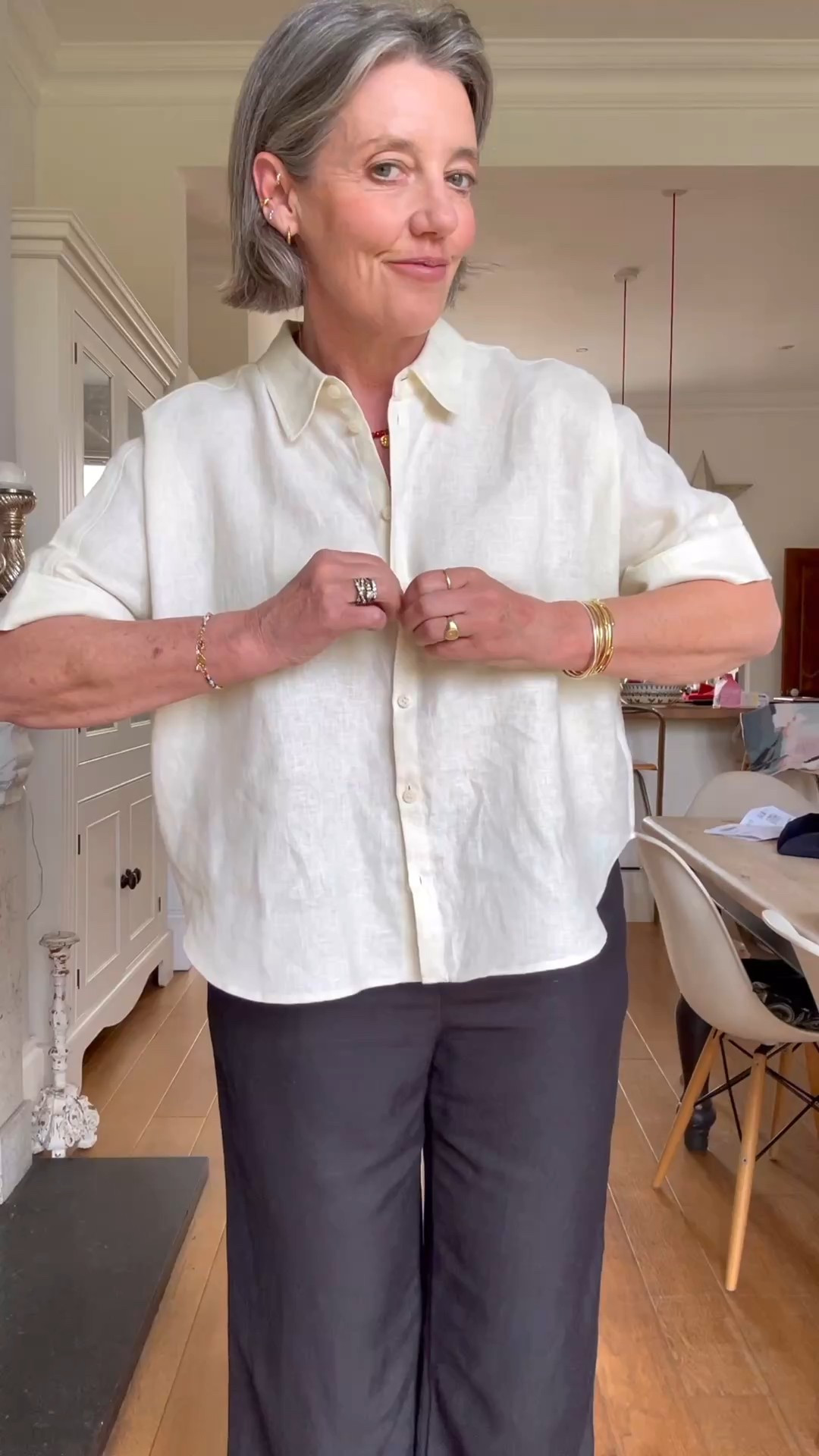 Me and summer linen 🤝
It’s time to get the summer linen, and the basket bags out 🌞🌞🌞
A pair of black linen trousers is my summer essential for every day casual looks and adding butter yellow for the new season 🧈🧺
Wearing H&M last year size medium 
Can also recommend the Uniqlo trousers linked in a Large (they do a longer length too) 
Cos shirt size 38
Monica Vinader 20% off link in my bio


Summer outfits 
Cos stores
Summer black
Linen trousers
Butter yellow 
Casual summer outfits 
summer looks
Earring stack 
Summer beads 
Boho beads


#LTKstyletip #LTKsummer #LTKover50style