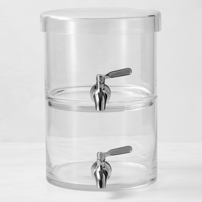 Glass Stacking Beverage Dispenser | Williams-Sonoma