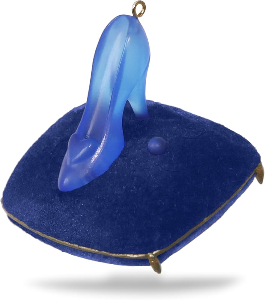 Hallmark Keepsake 2017 Disney Cinderella Fit for a Princess Mini Christmas Ornament with Light | Amazon (US)
