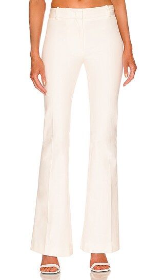 Le High Flare Trouser in Blanc | Revolve Clothing (Global)