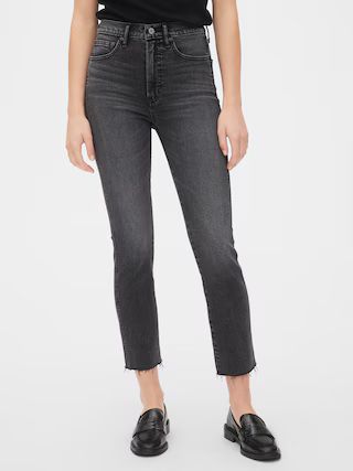 High Rise Cigarette Jeans with Secret Smoothing Pockets | Gap (US)
