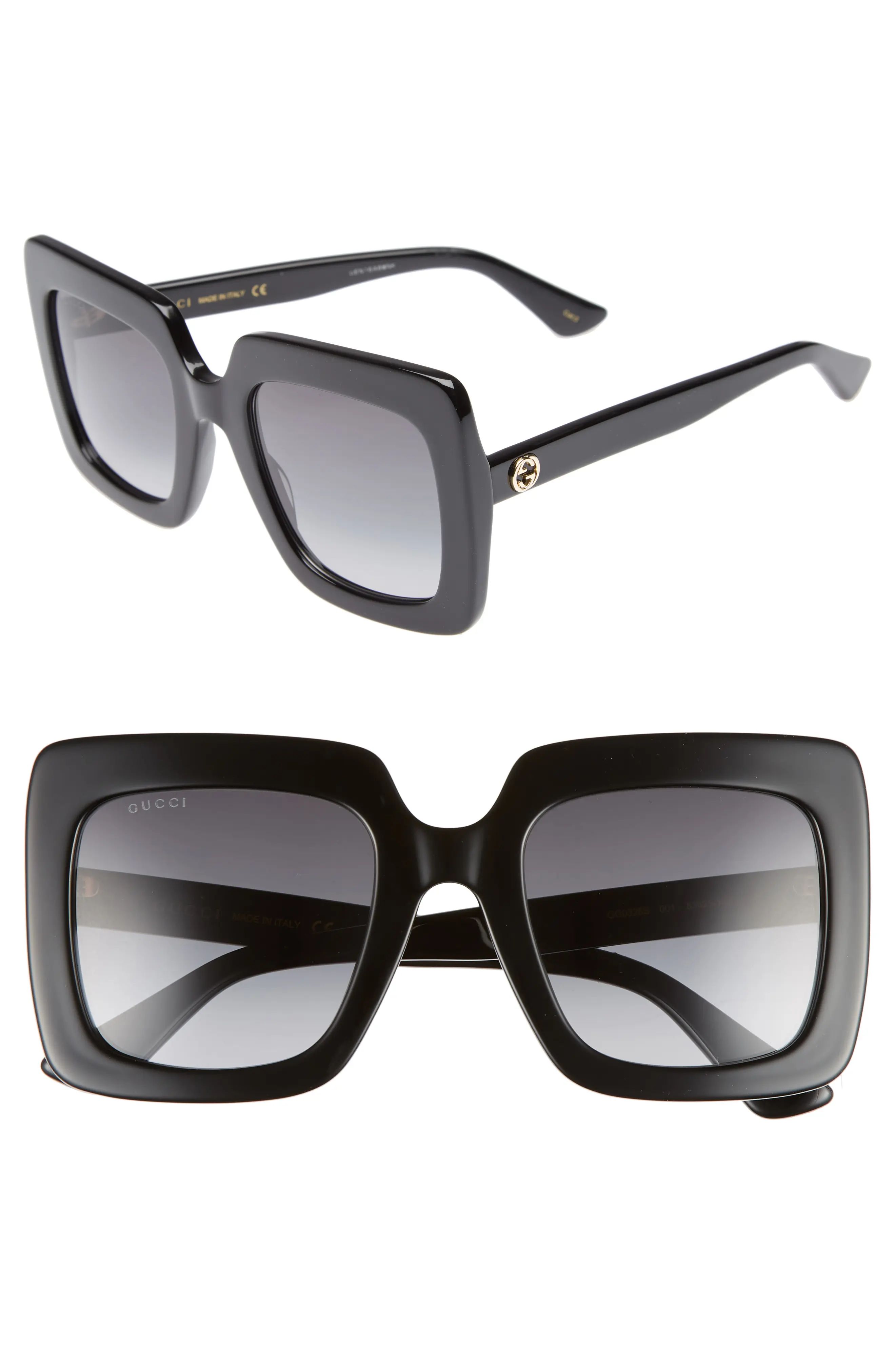 Gucci 53mm Square Sunglasses | Nordstrom