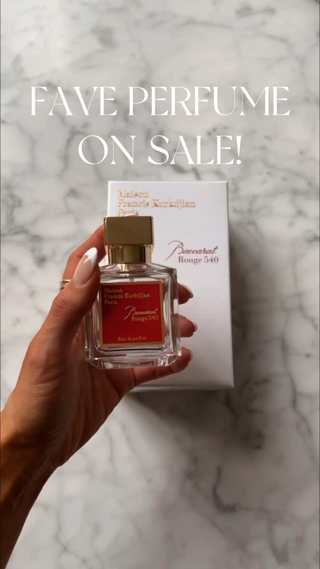 Baccarat rouge perfume on sale
Save 15% off - great gift for Mother’s Day



#LTKBeauty #LTKSaleAlert #LTKGiftGuide