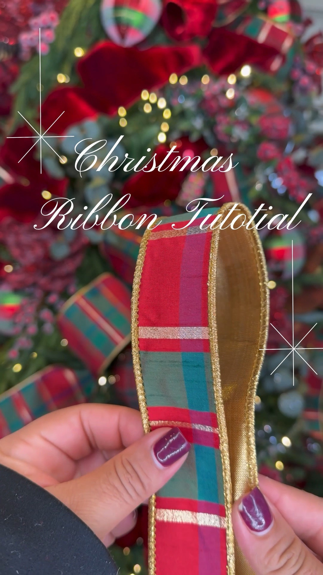 This is a great way to fill in space in your tree. In this tree I added a 4” plaid ribbon, but mostly to the left side and I need it more plaid to the right. So, I added this 2.5” plaid ribbon in the same pattern and color to the right. But, I wanted a different pattern to add a more interesting visual effect and I love the result! I hope you do too. 

#ribbontutorial #christmastree #ralphlaurenchristmas 



#LTKHome #LTKHoliday #LTKSeasonal