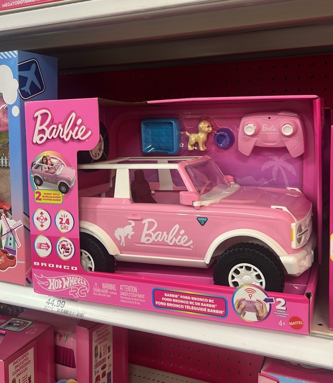 Pink Car Sightings Always Eaual Good Luck! 💖
…I say it counts! How cute is this new pink Barbie ride!?

#LTKKids