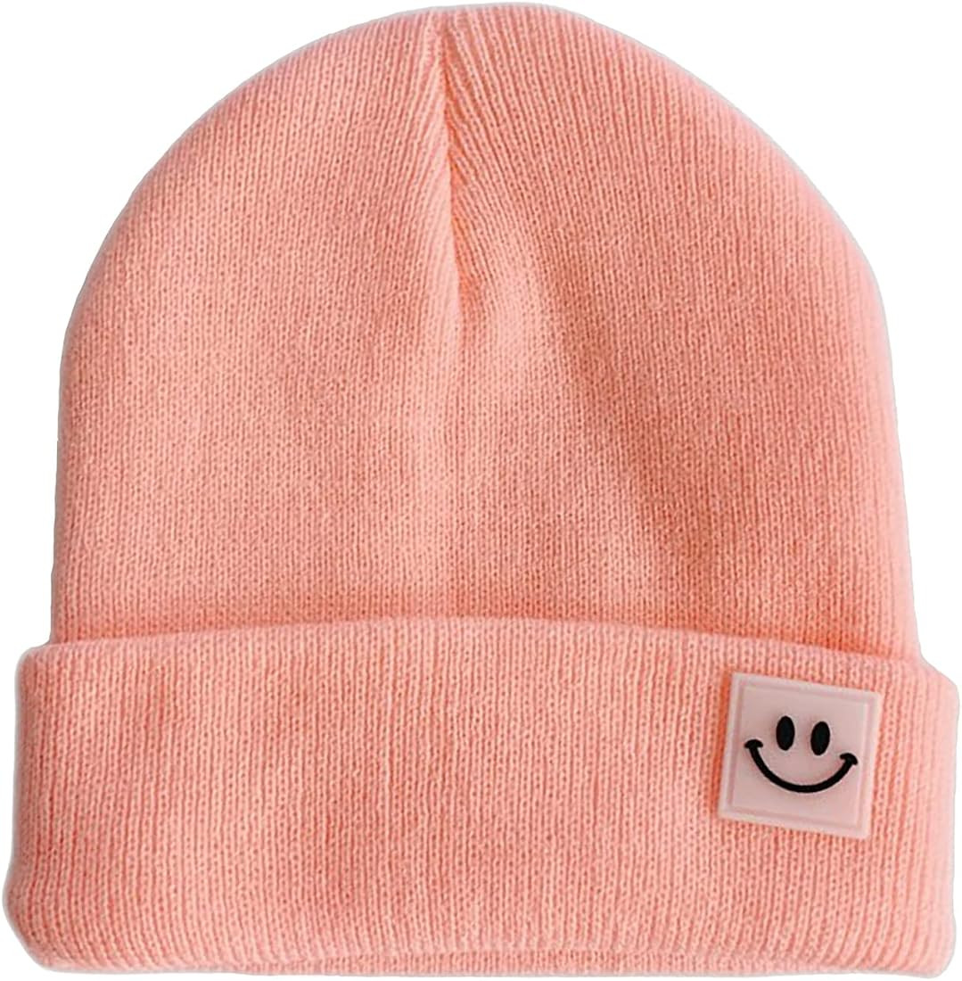 AJG Toddler Kids Beanie Caps,Soft Warm Baby Knitted Winter Hat for Boys Girls | Amazon (US)