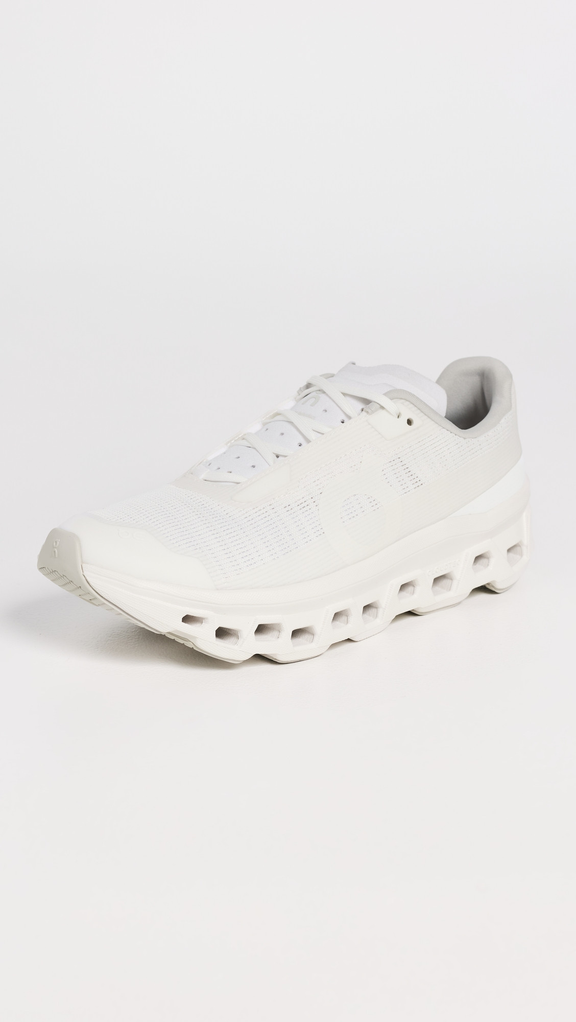 On Cloudmonster Void Sneakers White White 8 | Shopbop