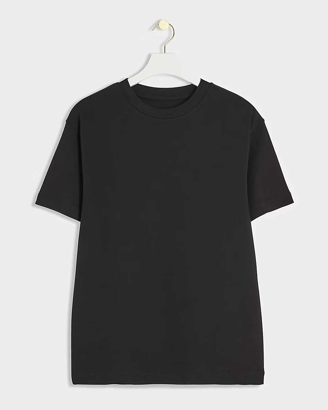 Black oversized plain t-shirt | River Island (UK & IE)