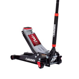 3-Ton Low Profile Floor Jack with Quick Lift | The Home Depot