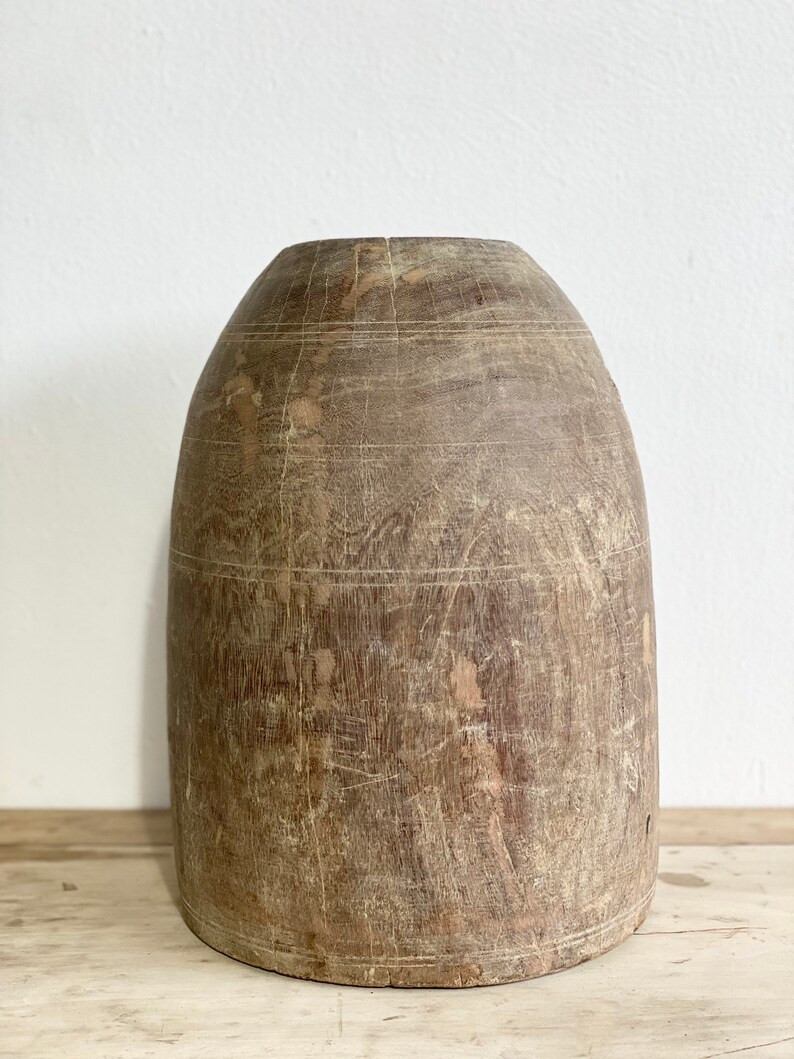 Antique Wood Vessel | Etsy (US)