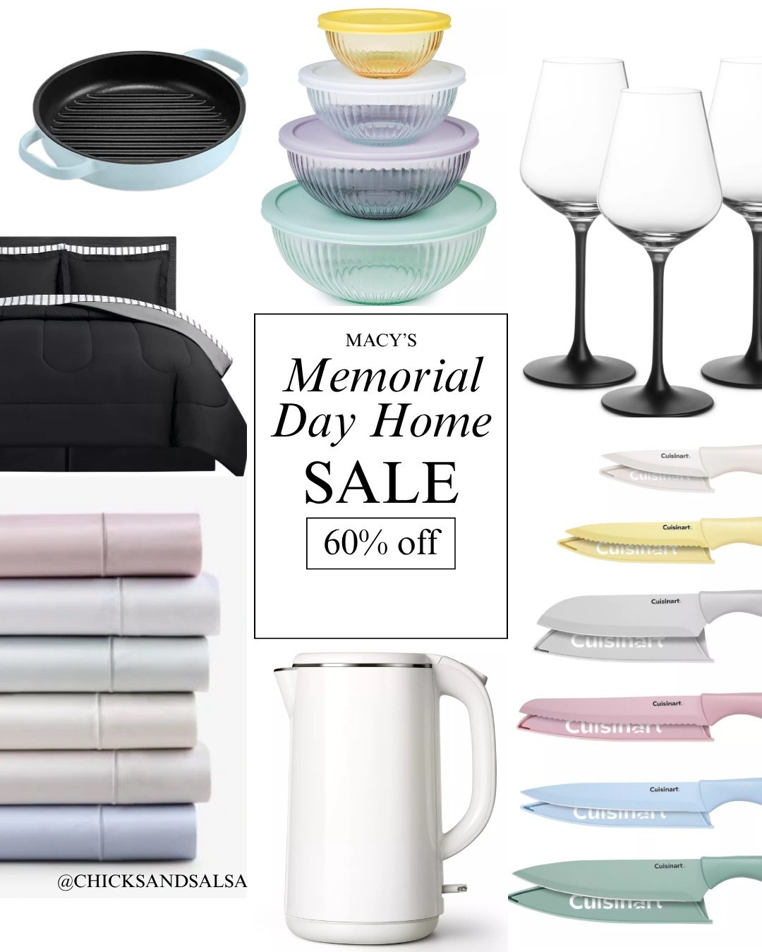 It’s a great time to stock up on things around the house. Macys is having his memorial Day sale, enjoy up to 60% off.￼

#LTKSaleAlert #LTKfoodie #LTKHome