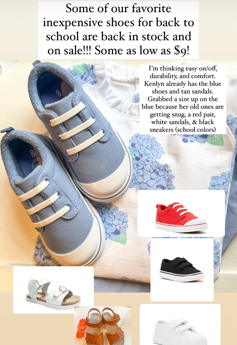 Back to school shoes!! Some of our favorites are back in stock and some on sale! As low as $9 each. Sharing what we ordered ❤️

Walmart finds • kids shoes • toddler shoes • back to school • summer sale
• summer outfits • toddler girl 

#LTKKids #LTKSummerSales #LTKSaleAlert