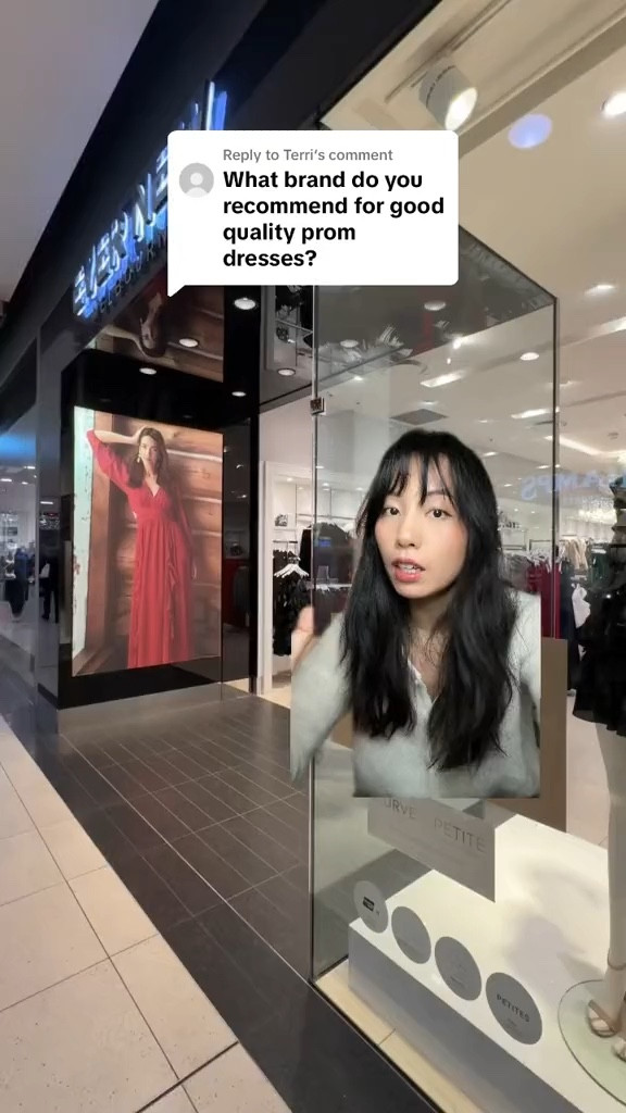 Underrated spot for formal dresses: 