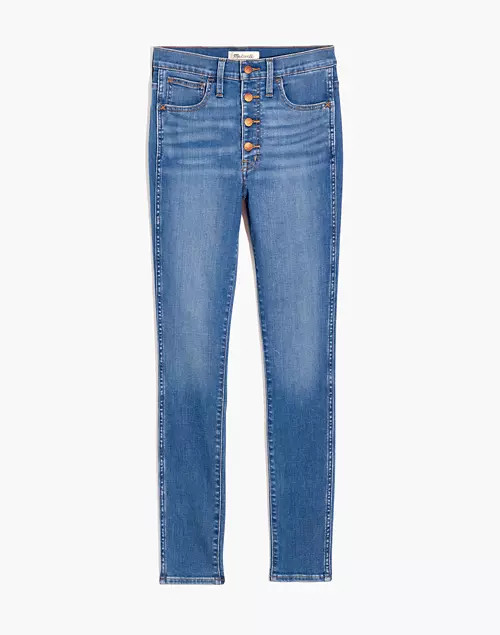 10" High-Rise Roadtripper Supersoft Skinny Jeans in Monroe Wash | Madewell