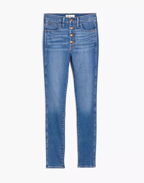 10" High-Rise Roadtripper Supersoft Skinny Jeans in Monroe Wash | Madewell