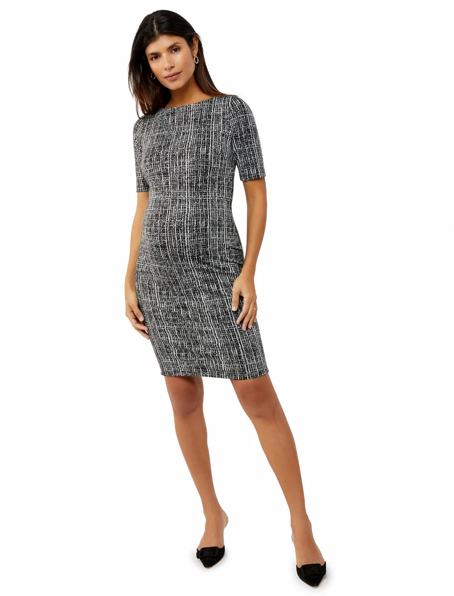 Textured Bodycon Maternity Dress | A Pea in the Pod | Target