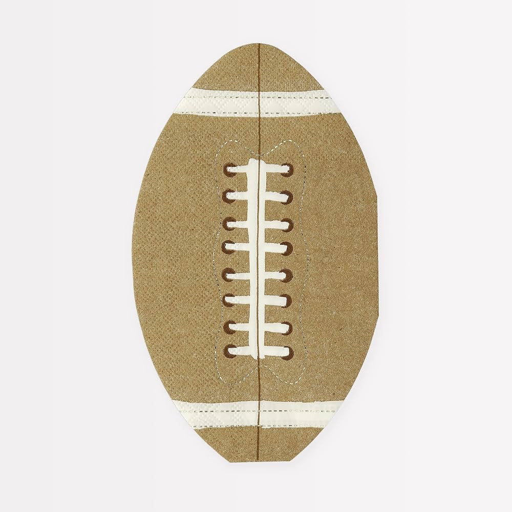 Meri Meri Football Napkins (Pack of 16), Sports Party Decorations, Paper Napkins, Disposable | Amazon (US)