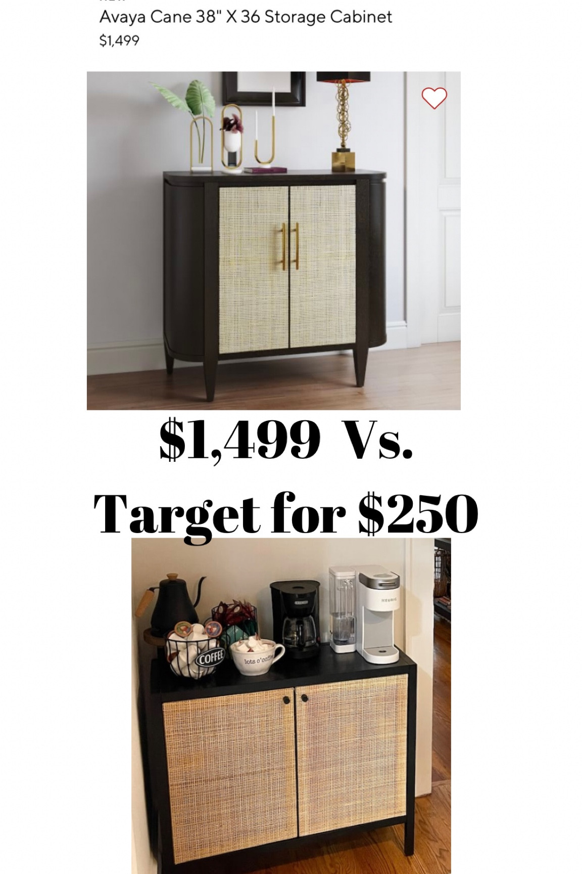 Pottery Barn Cabinet look a like!

#LTKU #LTKhome #LTKsalealert