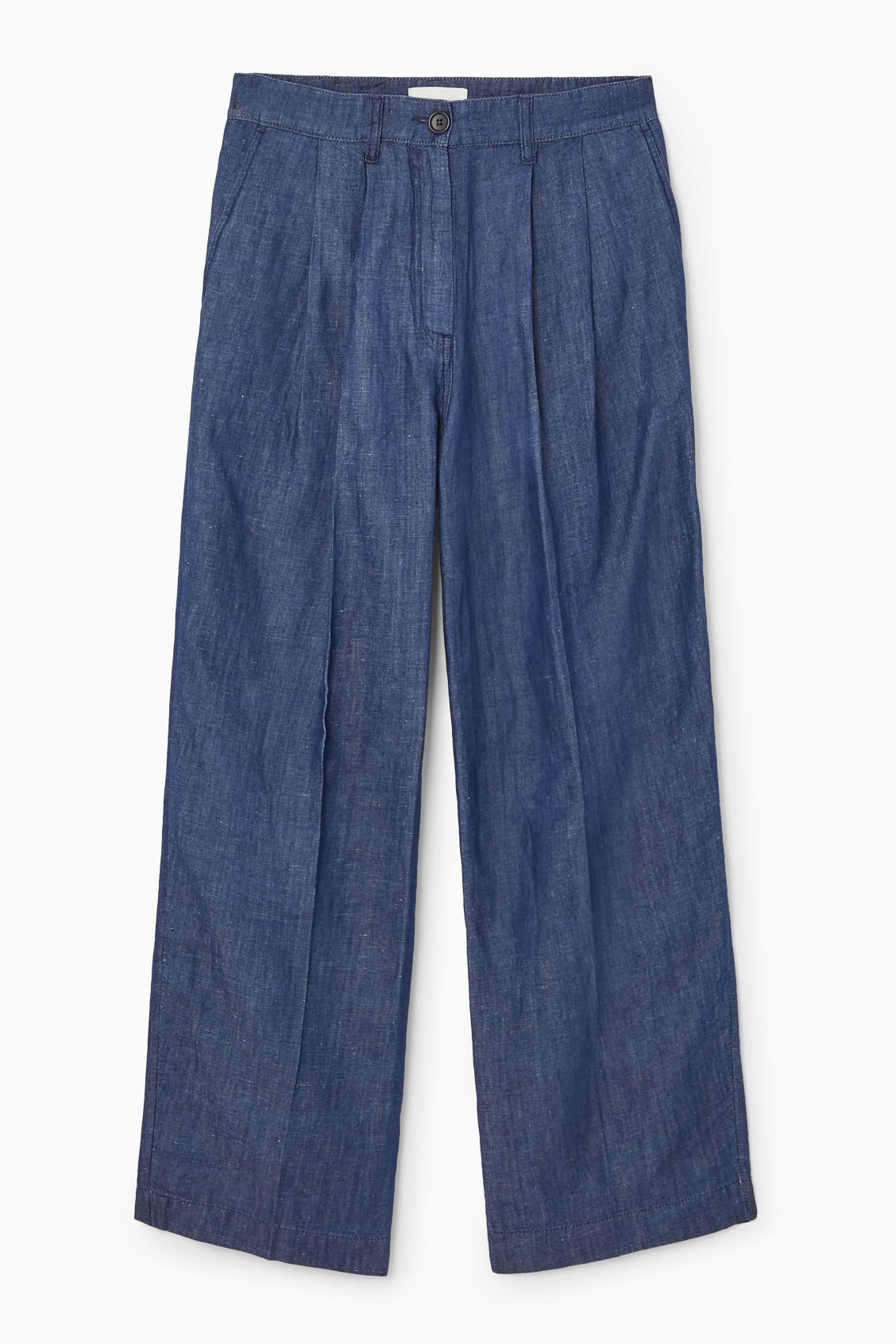 WIDE-LEG TAILORED DENIM TROUSERS | COS (US)