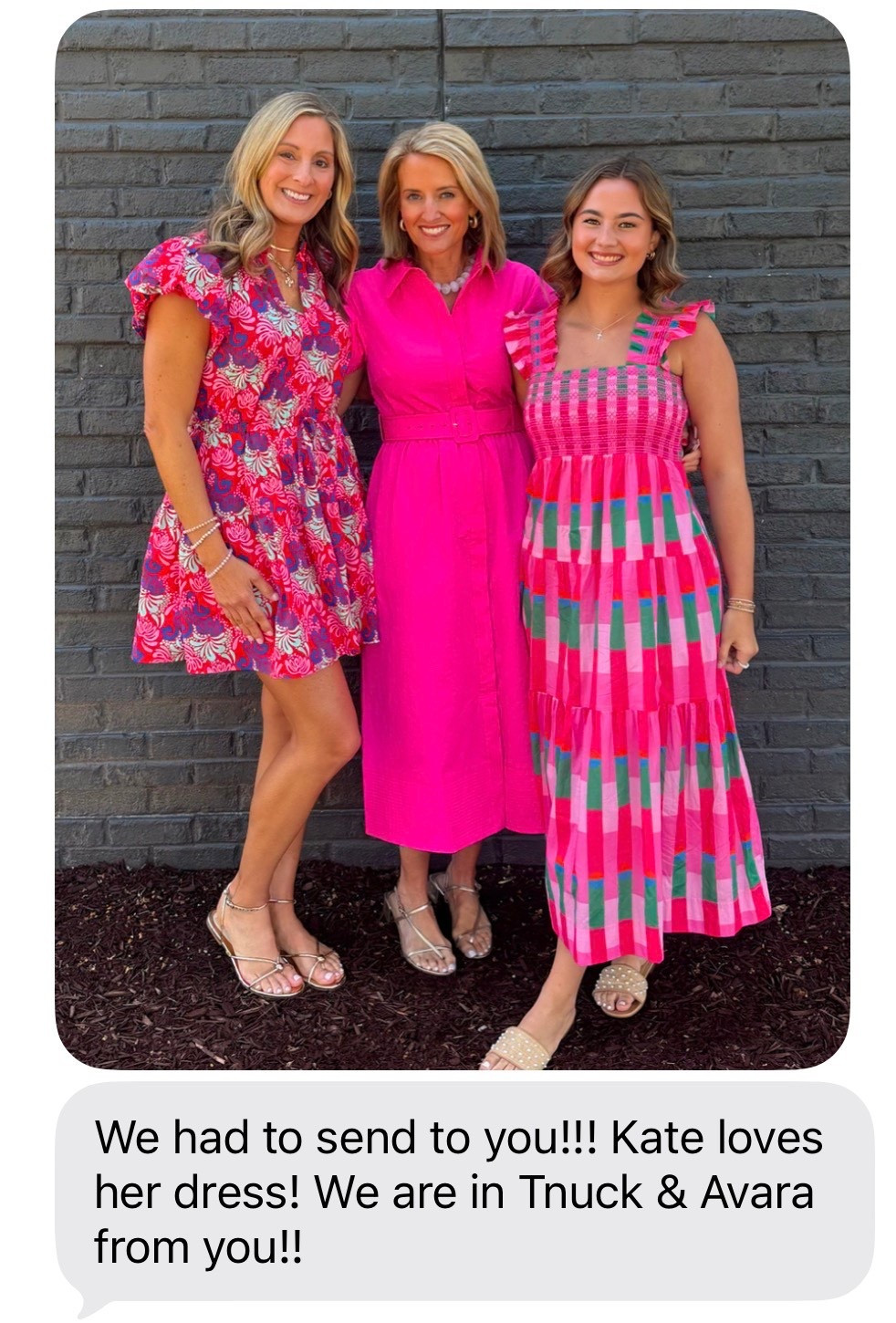 I couldn’t not share this text Rebecca just sent me… how lovely do they look in their Tuckernuck & Avara!!!



#LTKootd #LTKSeasonal #LTKstorytime