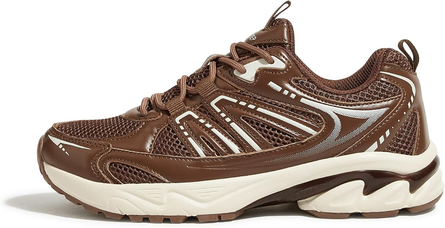 LUCKY STEP Women's Chunky Fashion Sneakers Running Tennis | Amazon (US)
