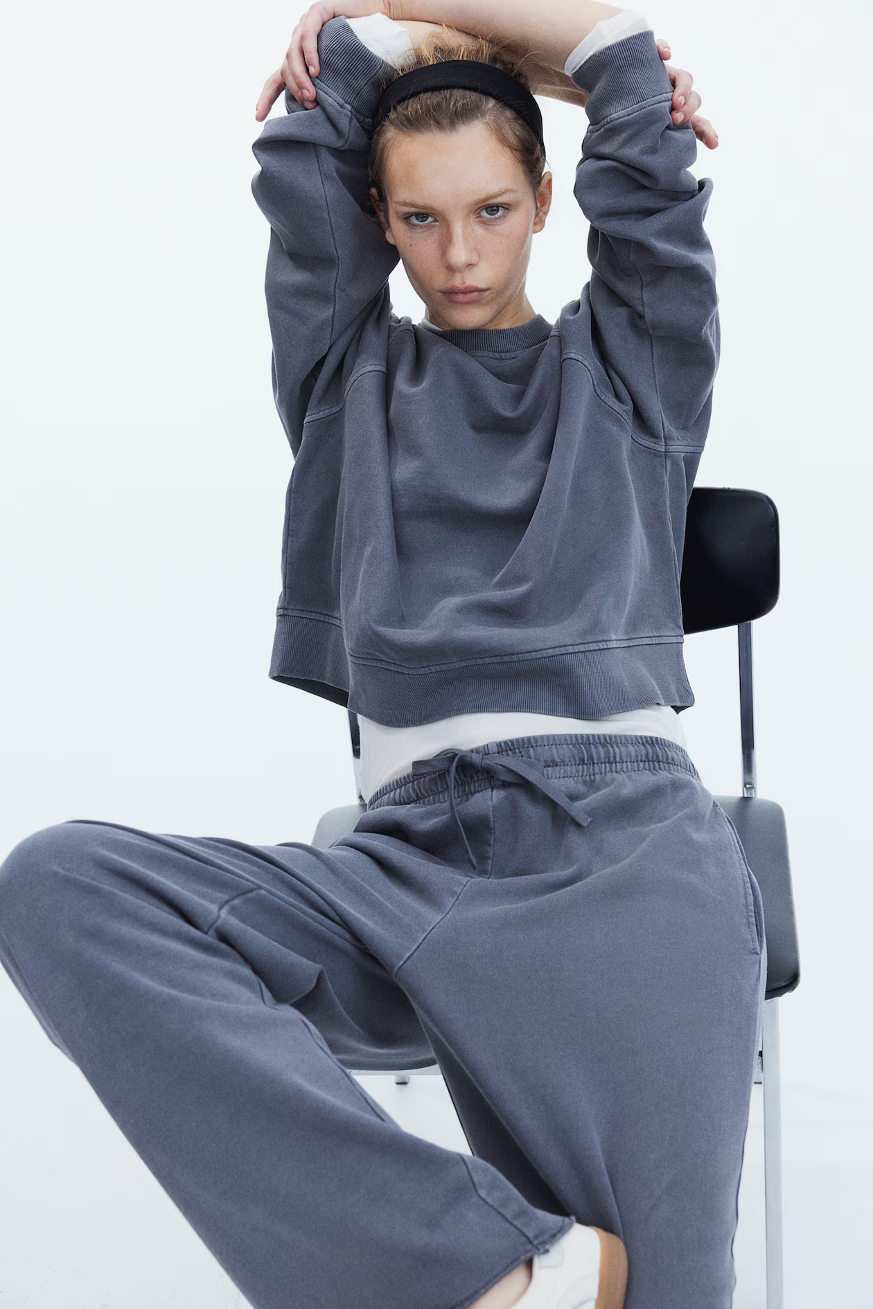 Washed Cotton Sweatshirt | H&M (US + CA)