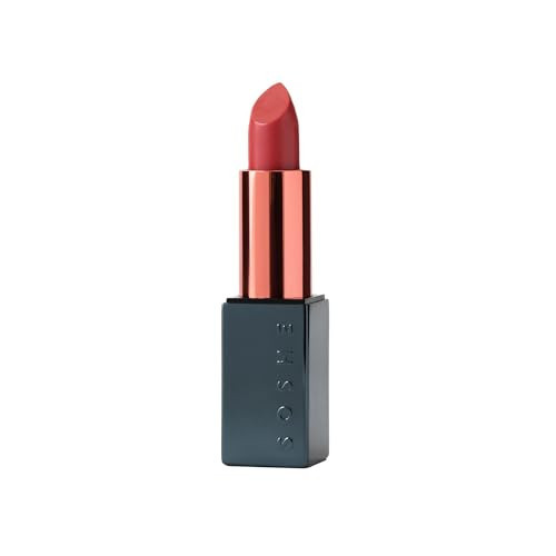 SOSHE Beauty - Ceramide Refillable Lip Silk | Sheer Hydrating, Silky, Buildable Lipstick | Ceramides, Vitamin E, Shea Butter | Cruelty-Free, Certified Plastic Negative (Flirt - Baby Pink) | Amazon (US)