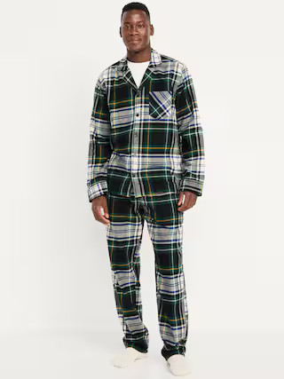 Flannel Pajama Set for Men | Old Navy (US)