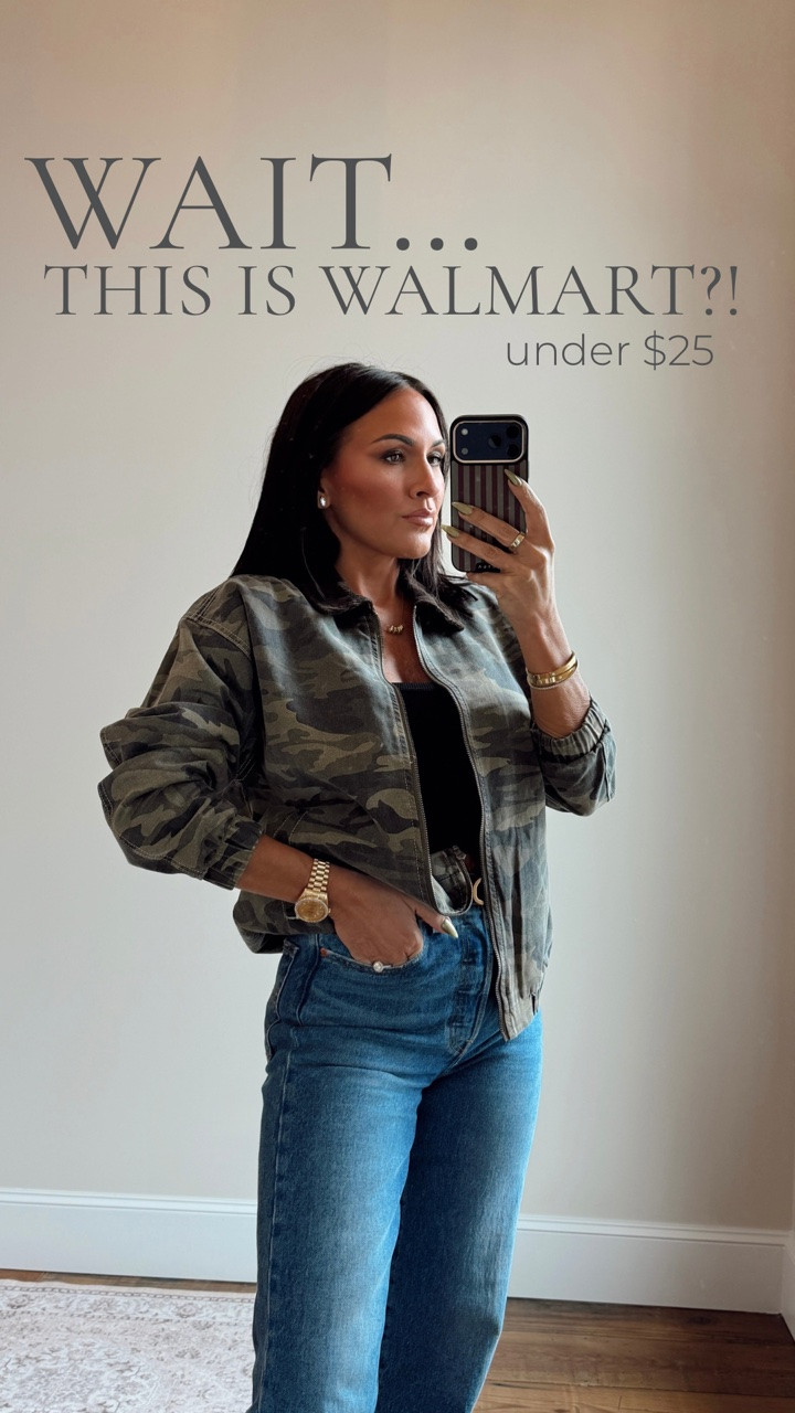 Apparently I am VERY late to the Walmart fashion game 😂 because why did nobody tell me it was this good?! Both of these jackets are 100% cotton, under $25 and SO cute. I grabbed a small in both and genuinely love them.