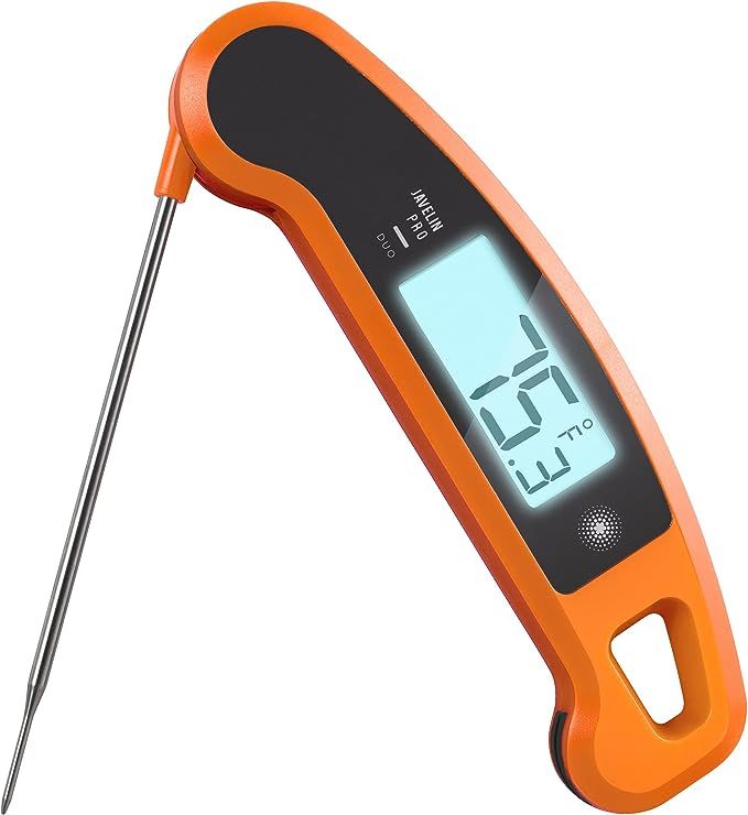 Lavatools Javelin PRO Duo Ambidextrous Backlit Professional Digital Instant Read Meat Thermometer... | Amazon (US)