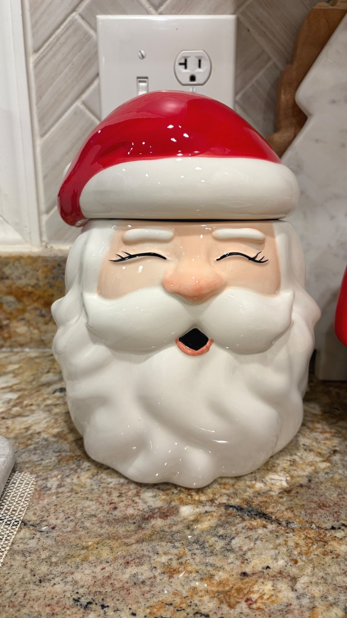 Obsessed with this Santa cookie jar. Perfect holiday decor  

#LTKHoliday #LTKSeasonal #LTKHome