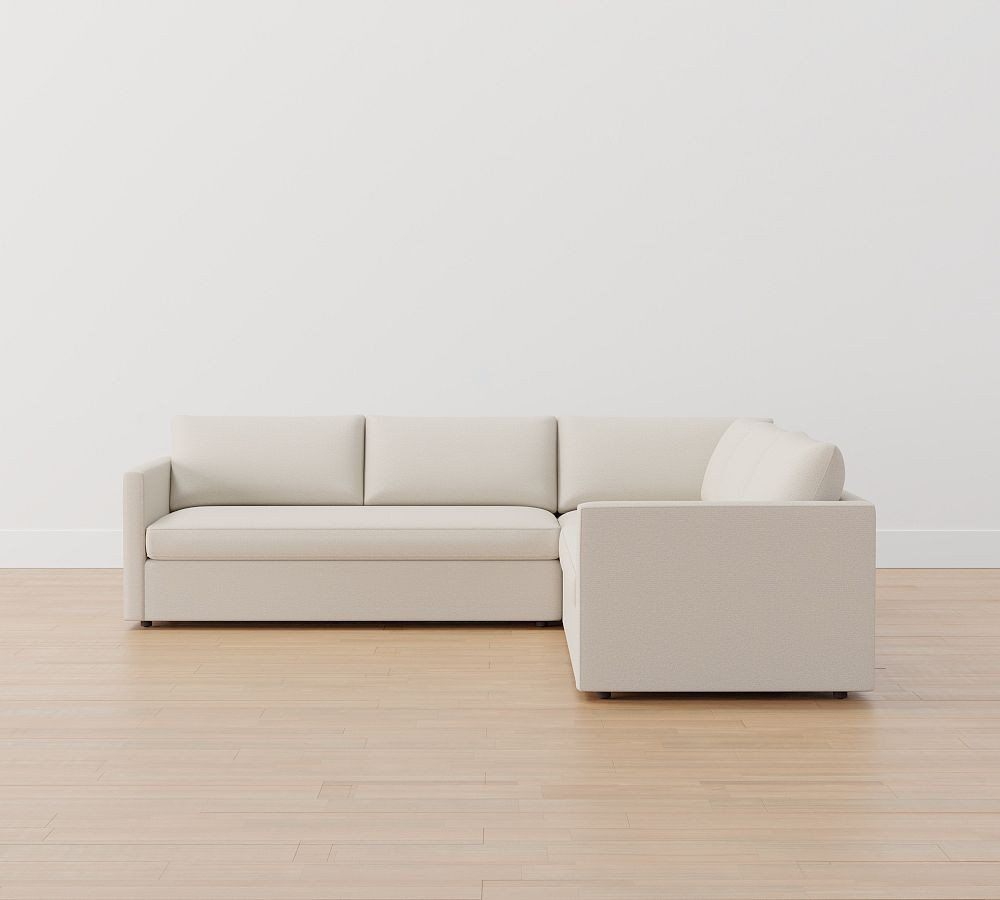 Union 3-Piece L-Shaped Sectional (110") | Pottery Barn (US)