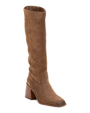 Made In Brazil Suede Sangeti Wide Calf Tall Boots | Women's Shoes | Marshalls | Marshalls