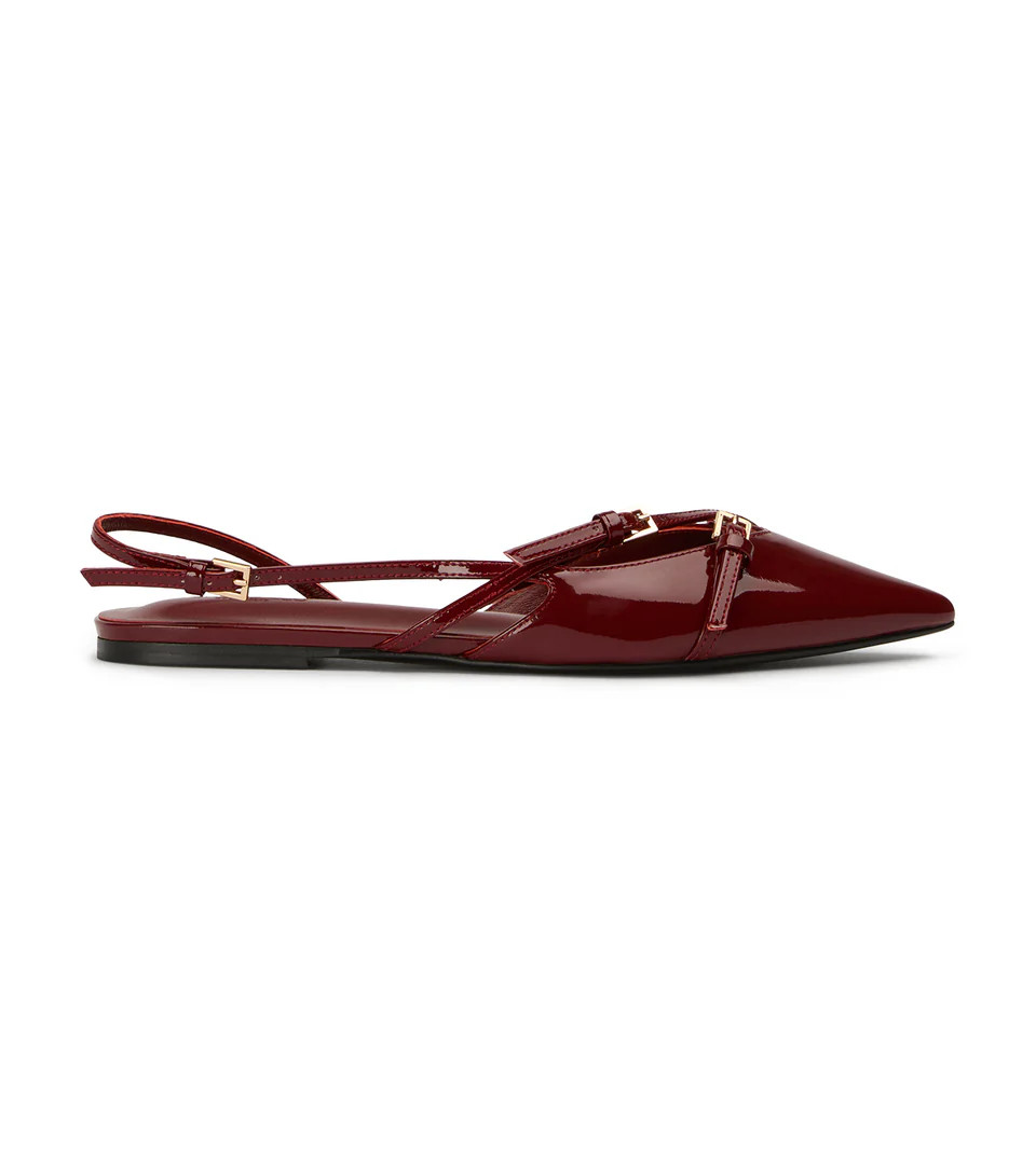 Jamo Bordeaux Patent Flats | Casual Shoes | Tony Bianco USA | Tony Bianco US