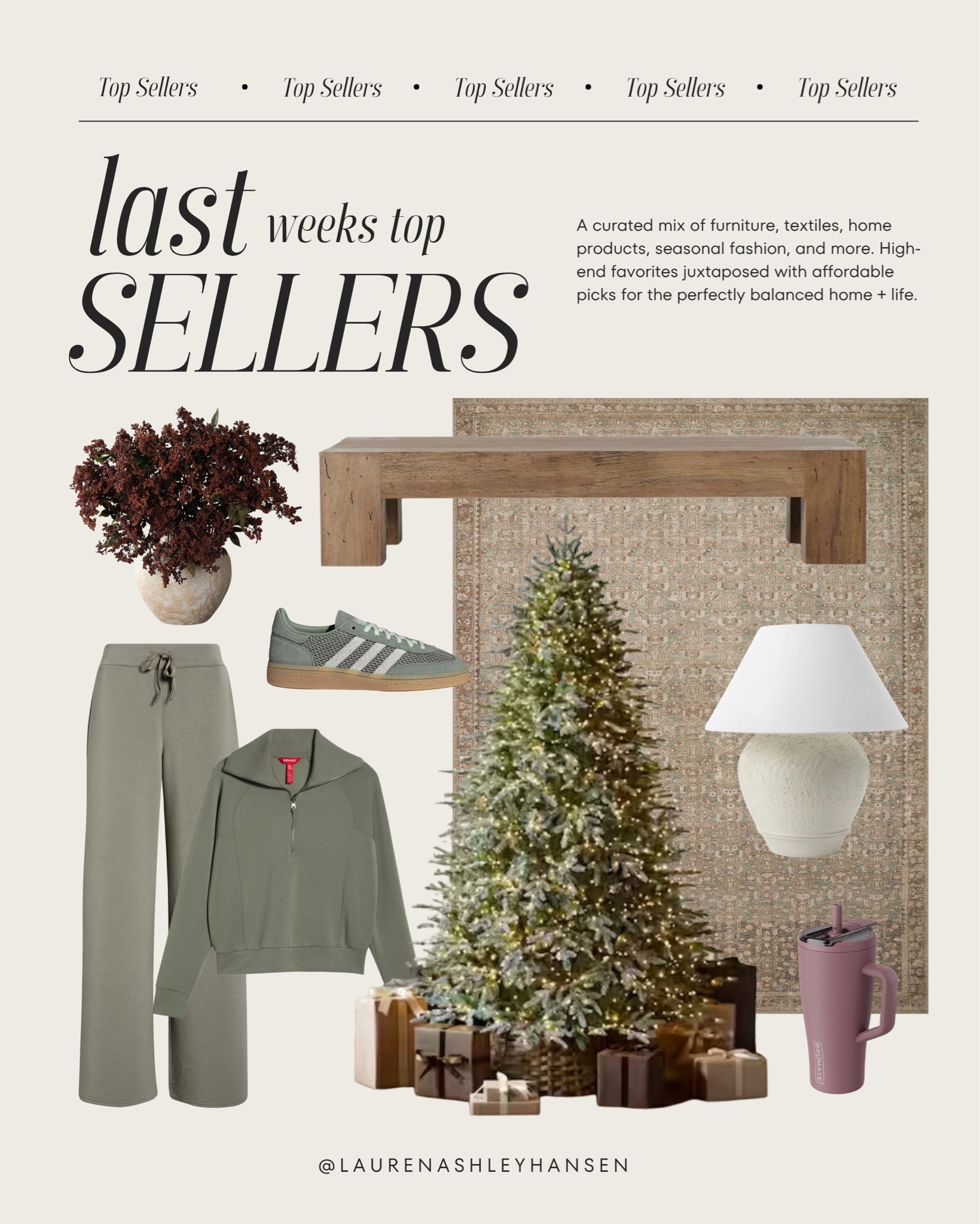 A curated mix of furniture, textiles, home products, seasonal fashion, and more. High-end favorites juxtaposed with affordable picks for the perfectly balanced home + life.

#LTKHome #LTKootd