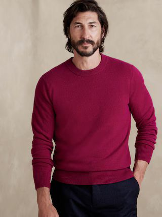 Alta Cashmere Crew-Neck Sweater | Banana Republic (US)