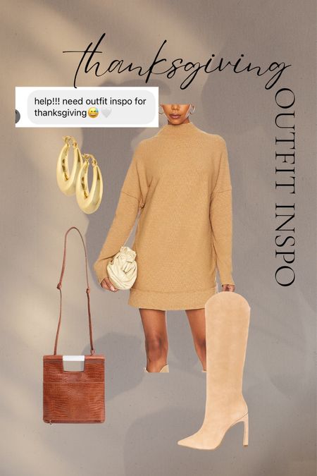 Dressy thanksgiving outfit inspo🤎

Fall fashion | sweater dress | winter fashion

#LTKHoliday #LTKstyletip #LTKSeasonal