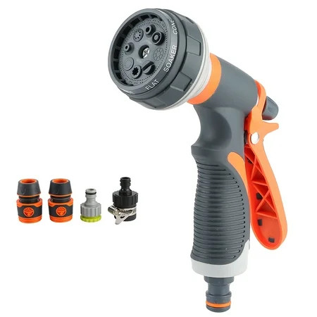 Gardening Household Hose Sprayer Watering Nozzle with 1/2in Connector Set Garden Supplies | Walmart (US)