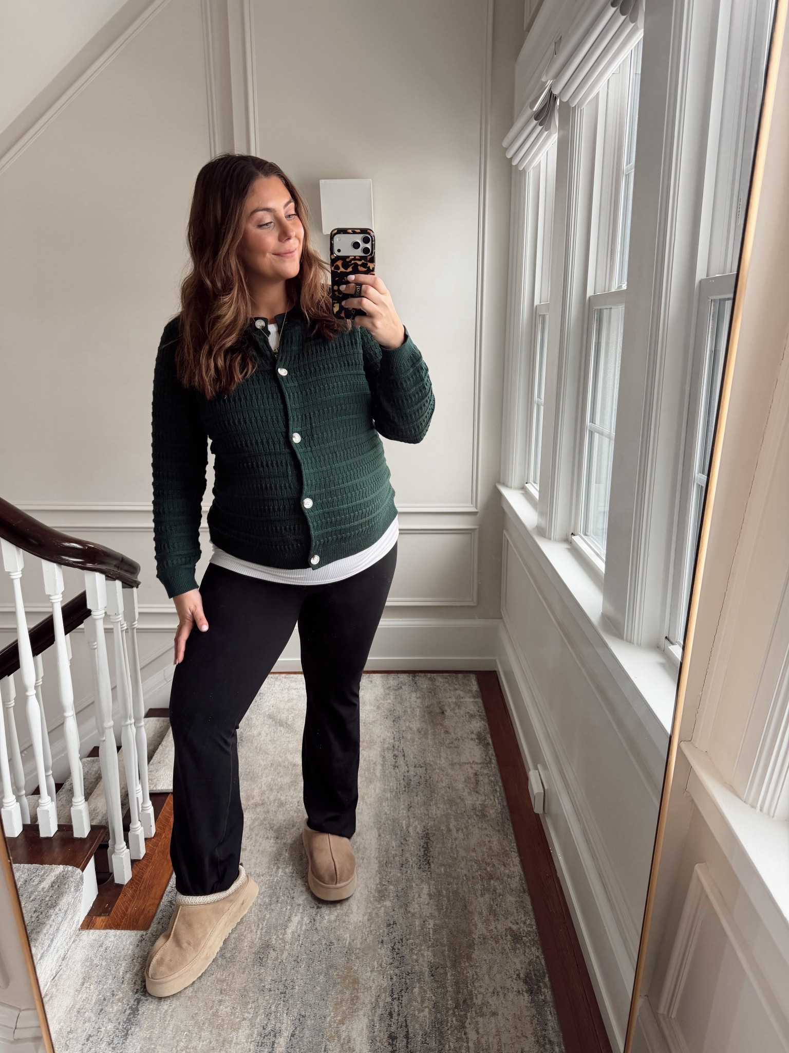 I loved this cardigan so much I bought it twice! Wearing size XL in both leggings and cardigan 

#LTKootd #LTKSaleAlert #LTKMidsize