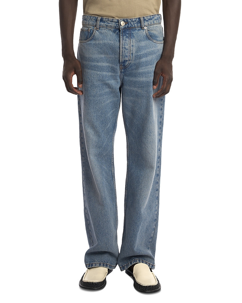 Ami Large Fit Jeans in Blue Denim | Bloomingdale's (US)