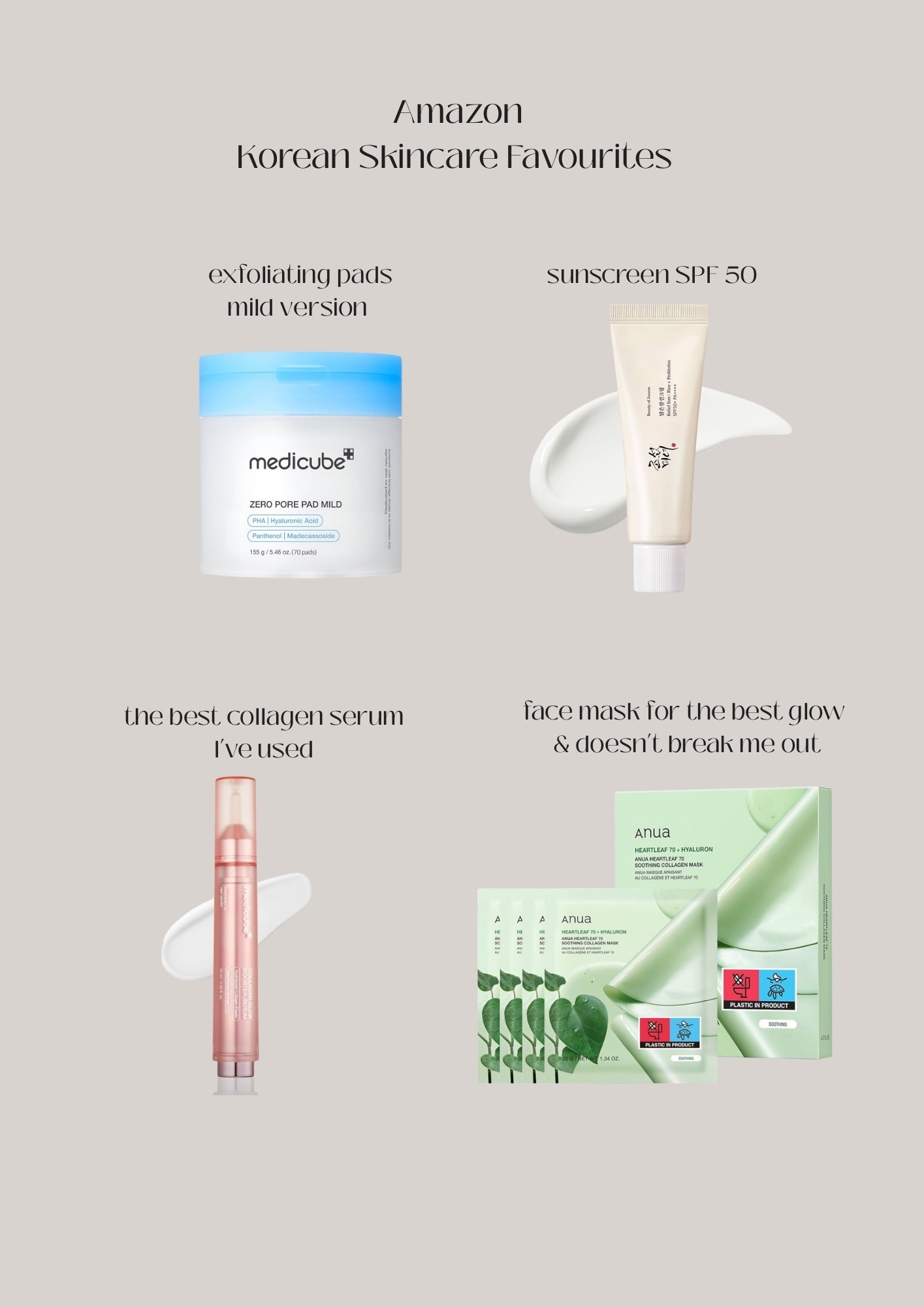 Korean skincare favourites 

Amazon Black Friday Sales

#LTKbeauty #LTKCyberWeek #LTKuk