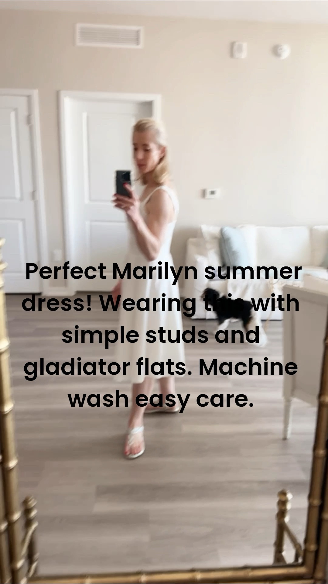 The perfect summer dress! Reminds me of the Marilyn Monroe famous dress except it’s super affordable and very easy to care for. It is machine wash line dry, and available for sale on Amazon fashion! It’s already sold out in my size small so grab it and run if it’s available in white in your size! Wearing this to meet friends for happy hour in Palm beach!

#LTKFindsUnder50 #LTKStyleTip #LTKPetite