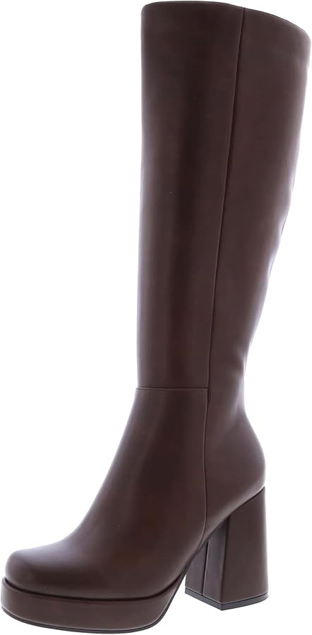 TruFox Knee High Platform Boots Chunky Heel Boots | Amazon (US)